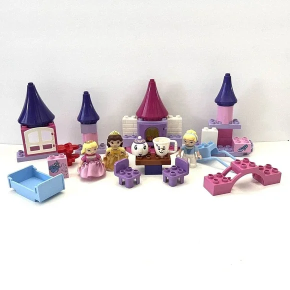 Lego Toys Lego Duplo 877 6151 6153 Cinderella Sleeping Beauty